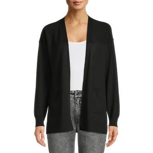 Lord and Taylor - Black Sweater with Button